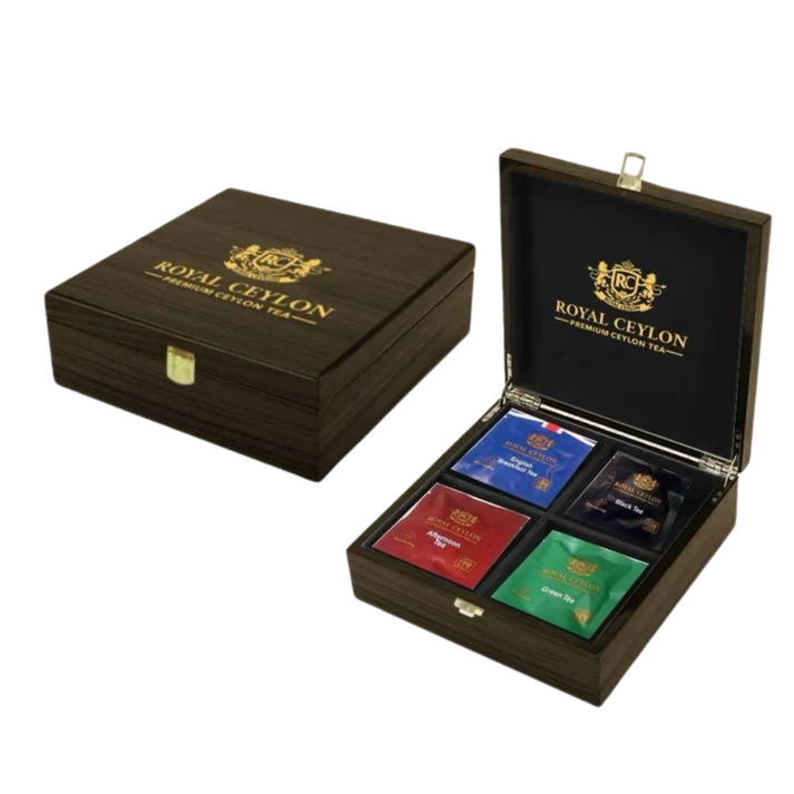 Large Luxury Wooden Tea Chest – Royal Ceylon